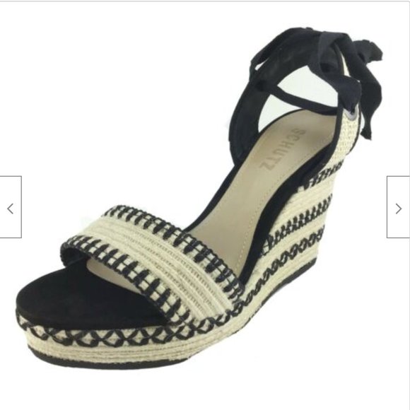 SCHUTZ Shoes - 1228. Schutz Electra High Heel Platform Lace-Up Sandal